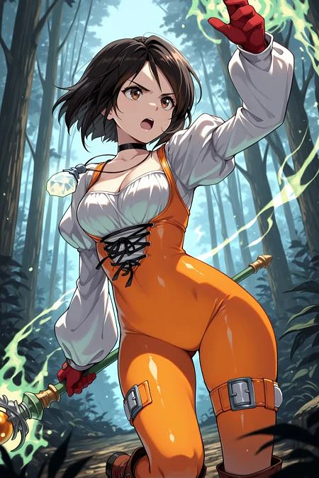 Featured image #4 for Garnet Til Alexandros XVII/ガーネット・ティル・アレクサンドロス17世 (Final Fantasy IX) SDXL LoRA | 3+ Outfits [Illustrious]