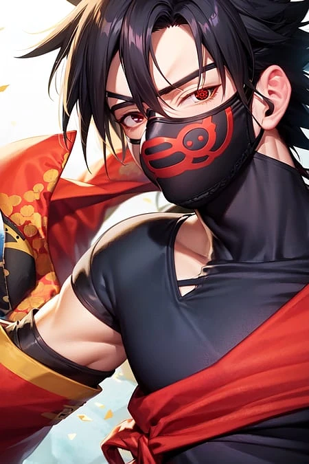 Featured image #5 for Sasuke Mangekyo Sharingan Eyes Inpaint - LoRA