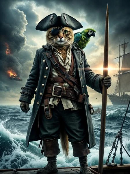 Featured image #2 for Maverick Cat FLUX