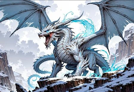 Featured image #4 for Velvet's Epic Dragons | Flux