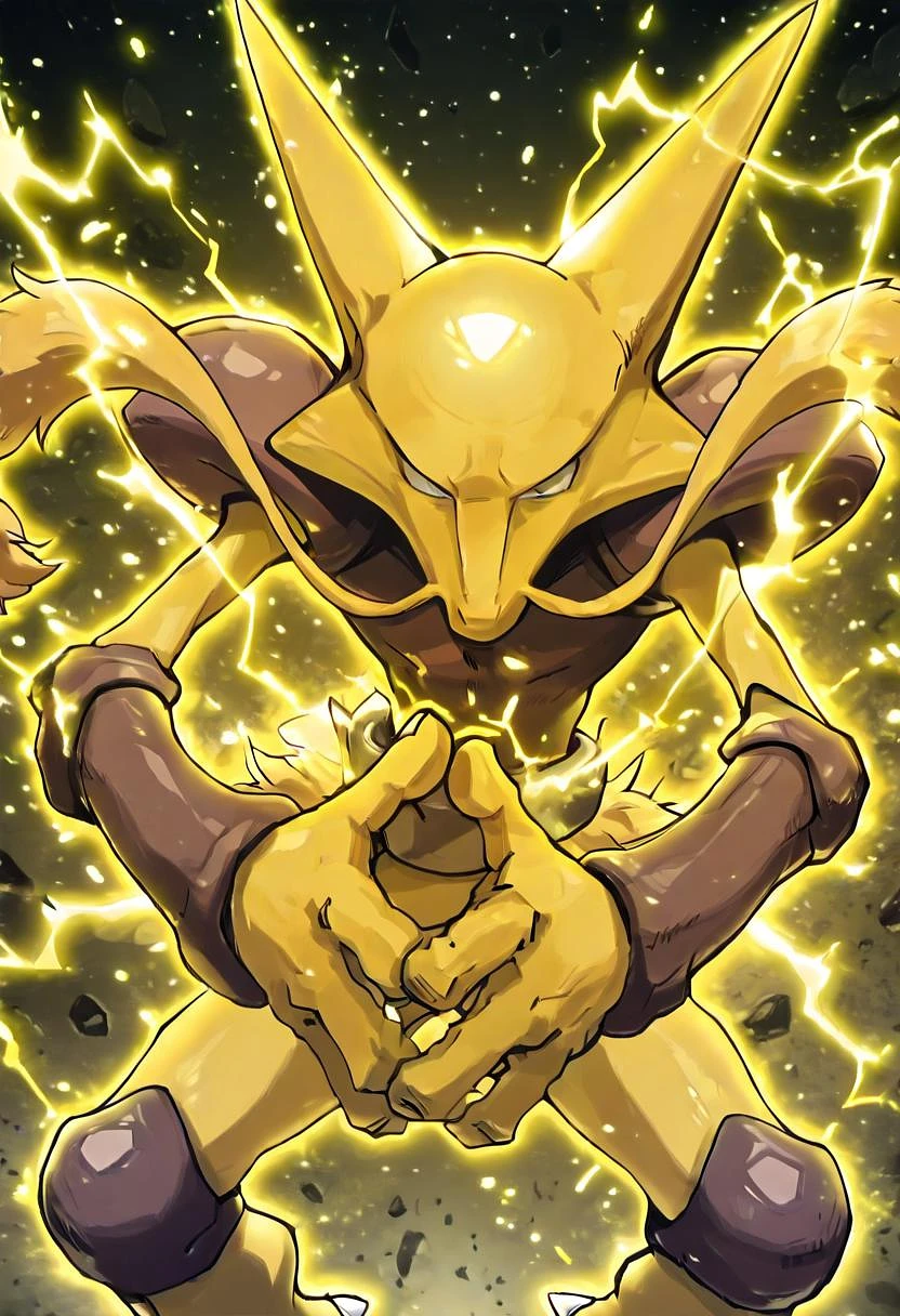 Featured image #4 for Alakazam: Double Spoon Food-In | フーディン (Pokedex #0065) [Illustrious]