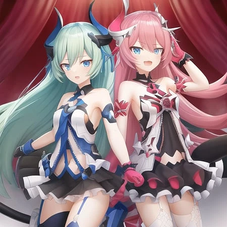 Featured image #1 for Lilya & Rozaliya 328 Character Lora