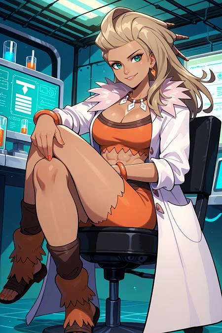 Featured image #1 for Professor Sada/オーリム (Pokemon Scarlet) SDXL LoRA [Pony Diffusion]