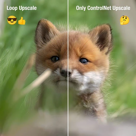 Featured image #2 for Loop Upscale - Automated upscale workflow for different scenarios