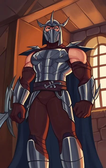 Featured image #1 for Shredder 2012 / Teenage Mutant Ninja Turtles / (NSFW/SFW) SDXL LORA PONY
