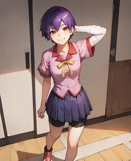Featured image #1 for Suruga Kanbaru (Monogatari) - 5 Outfits [Commision]