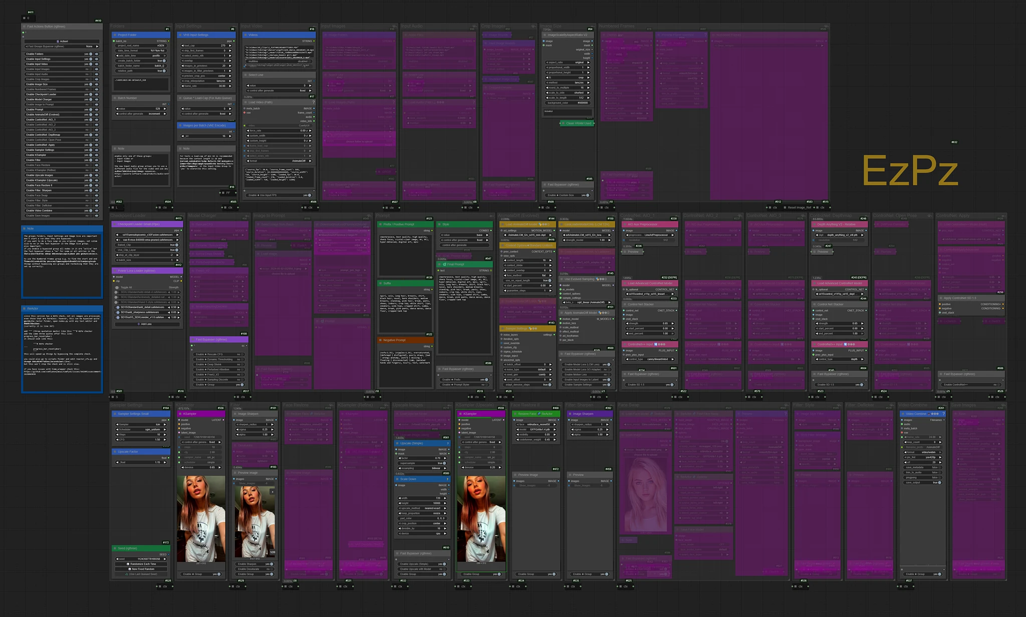 Featured image #1 for vGEN with AnimateDiff (Easy Peasy SD1/XL)