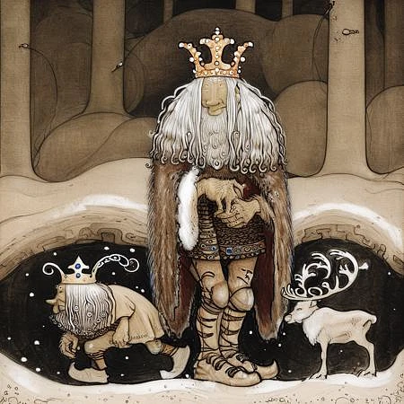 Featured image #5 for John Bauer Style - Swedish painter and illustrator