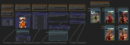 Featured image #1 for Flux easy multi controlnet selector workflow for ComfyUI