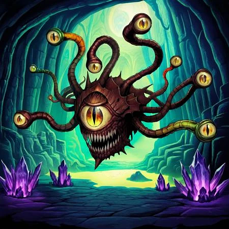 Featured image #2 for Magic Creatures: Beholders! Illustrious