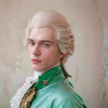 Featured image #1 for 18th century men (rococo clothing, makeup, wigs)