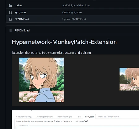 Featured image #2 for [LuisaP] Tutorial Hypernetwork - Monkeypatch method