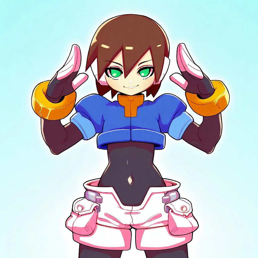 Featured image #4 for [IL] Aile (Hu+X+ZX) and Prairie (Mega Man ZX) / エール (Hu+X+ZX)とプレリー (ロックマンゼクス)