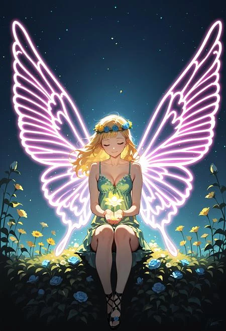 Featured image #2 for Neon Light Wings
