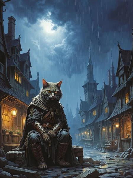 Featured image #3 for SXZ Dark Fantasy [ Flux Lora ]