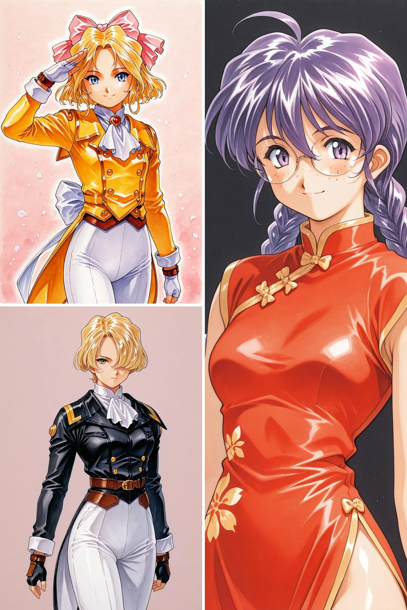 Featured image #4 for [illustrious XL] 23 in 1，Kousuke Fujishima/藤岛康介 《Sakura Wars 1-5》/《樱花大战1-5》- Artist Style
