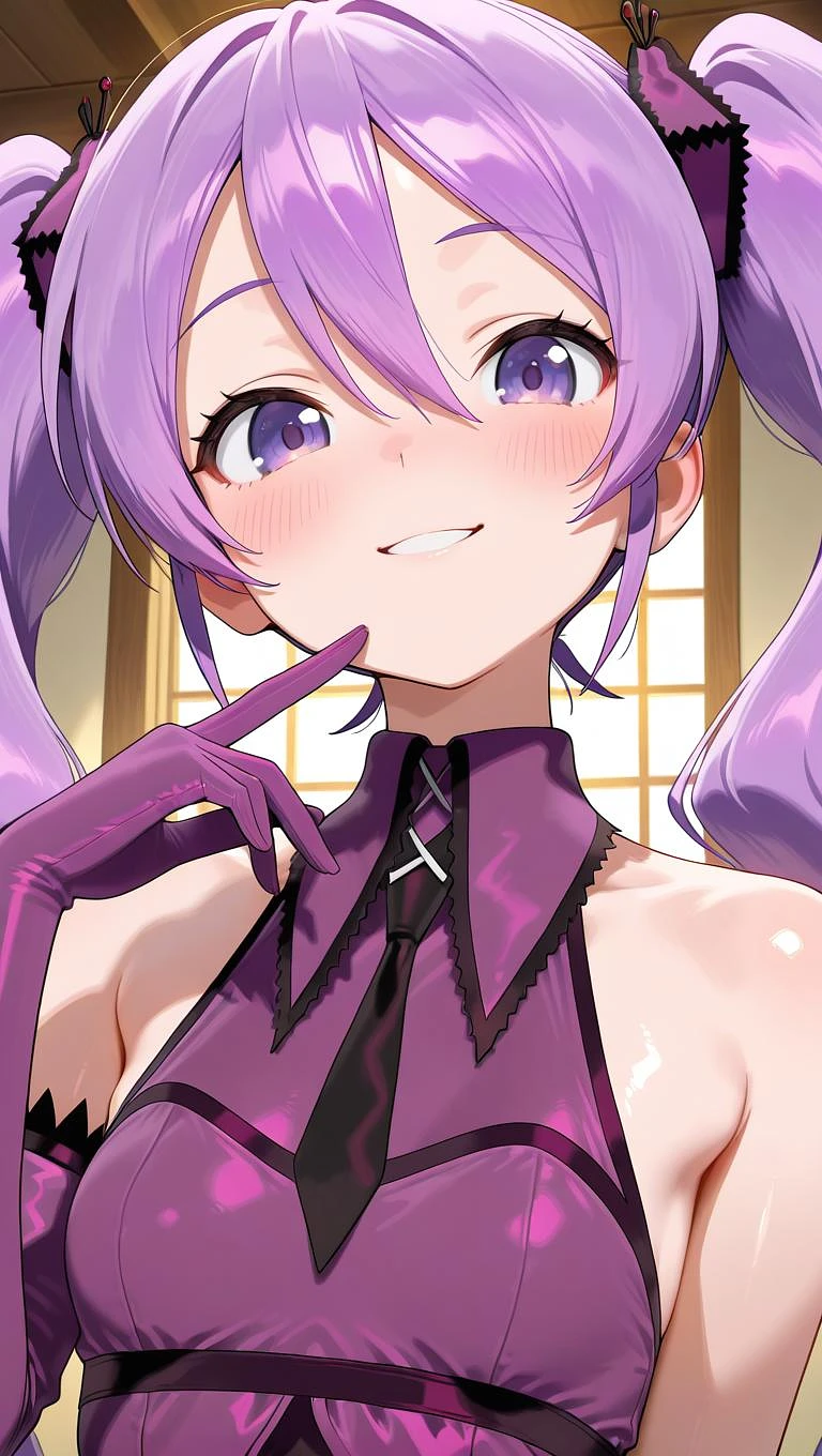 Featured image #3 for 初音未来 紫罗兰蝴蝶-博歌乐（Hatsune Miku Violet Butterfly-Vocaloid）