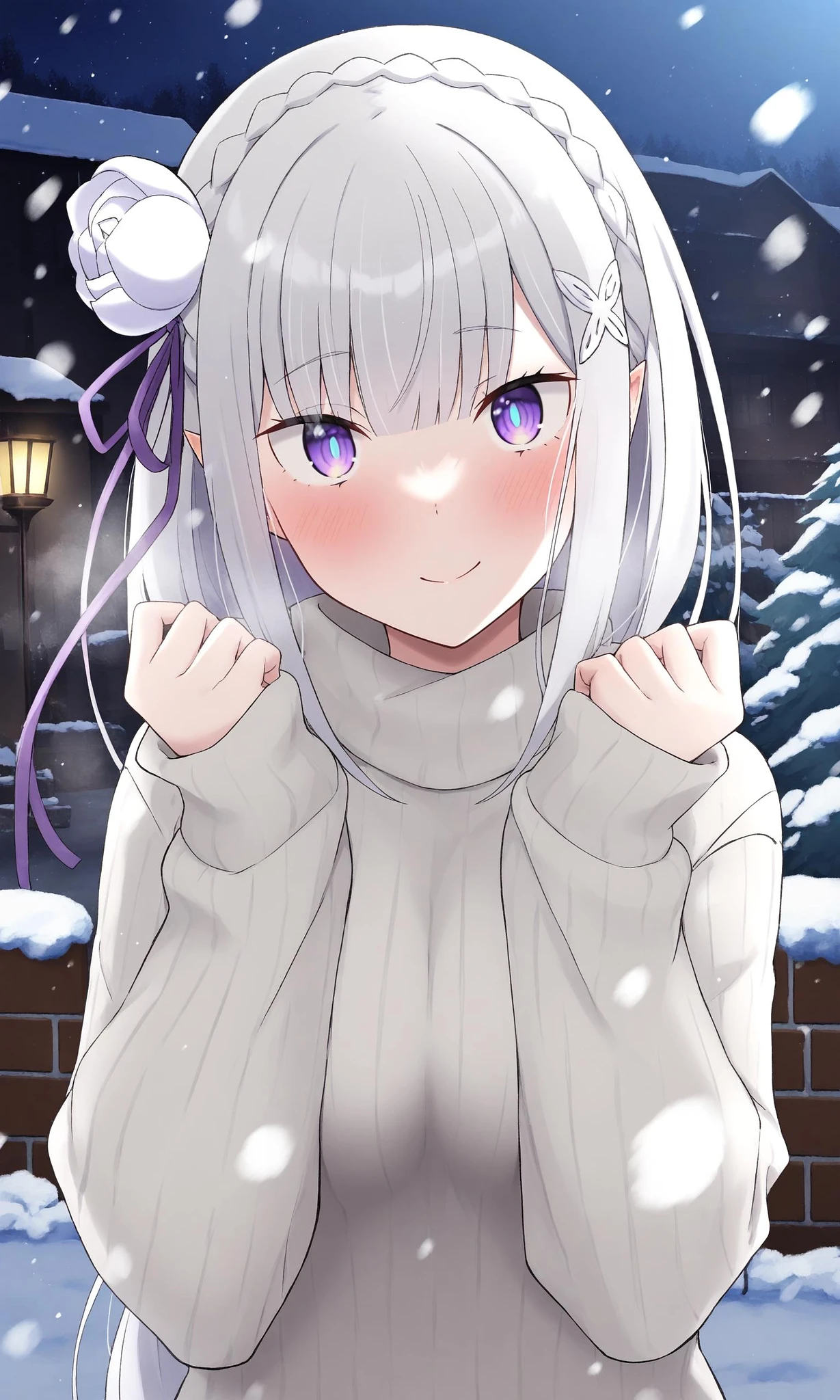 Featured image #3 for Emilia - (Re:Zero) Pony/Illustrious/NoobAI