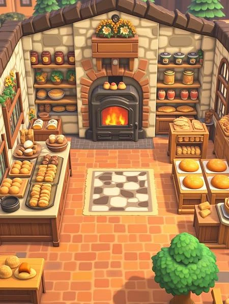 Featured image #1 for 【Game Assets】 Cartoon-style 3D isometric background assets for small games FLUX