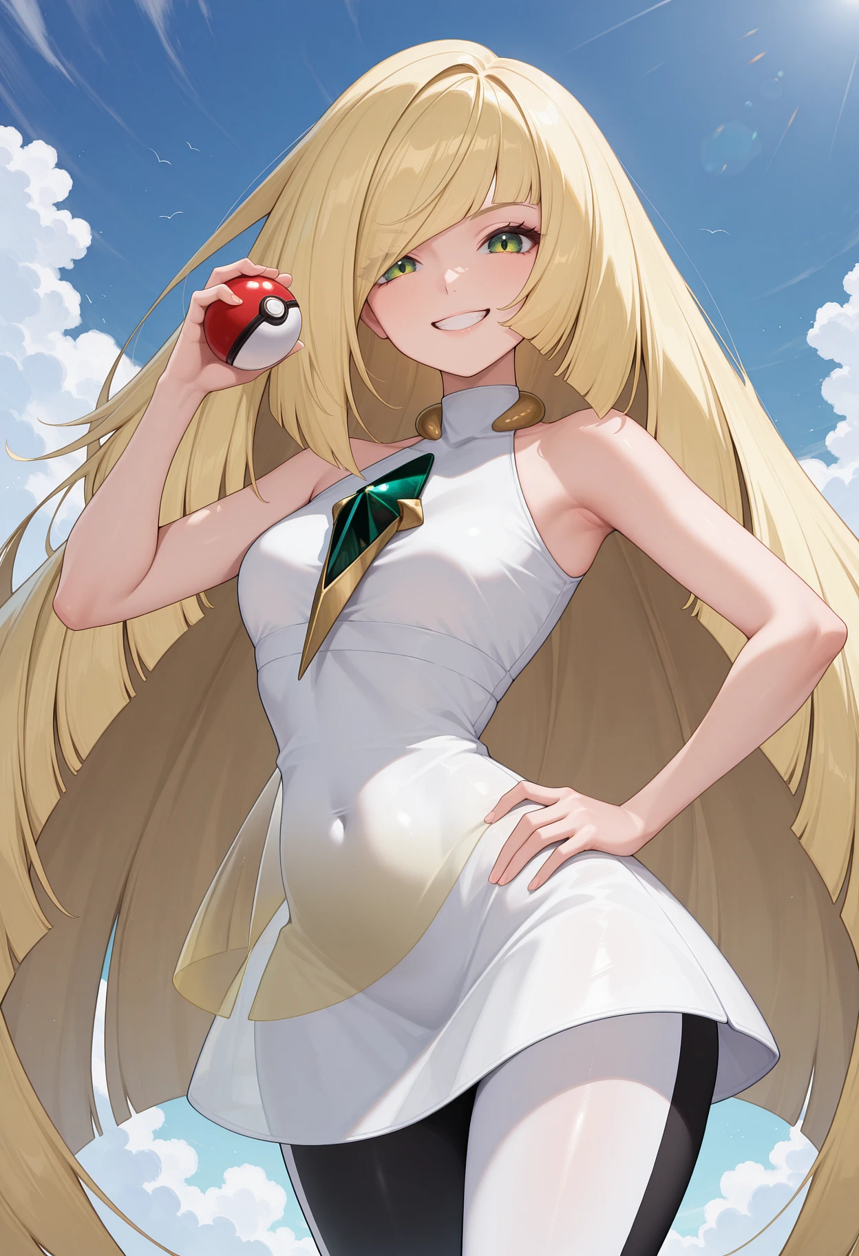 Featured image #1 for Lusamine (Pokemon Sun and Moon) SDXL LoRA [Illustrious] | 2 Outfits