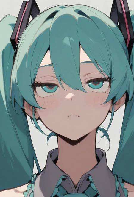 Featured image #5 for Little netizen | Tired (or disdainful) eyes for your Waifu.