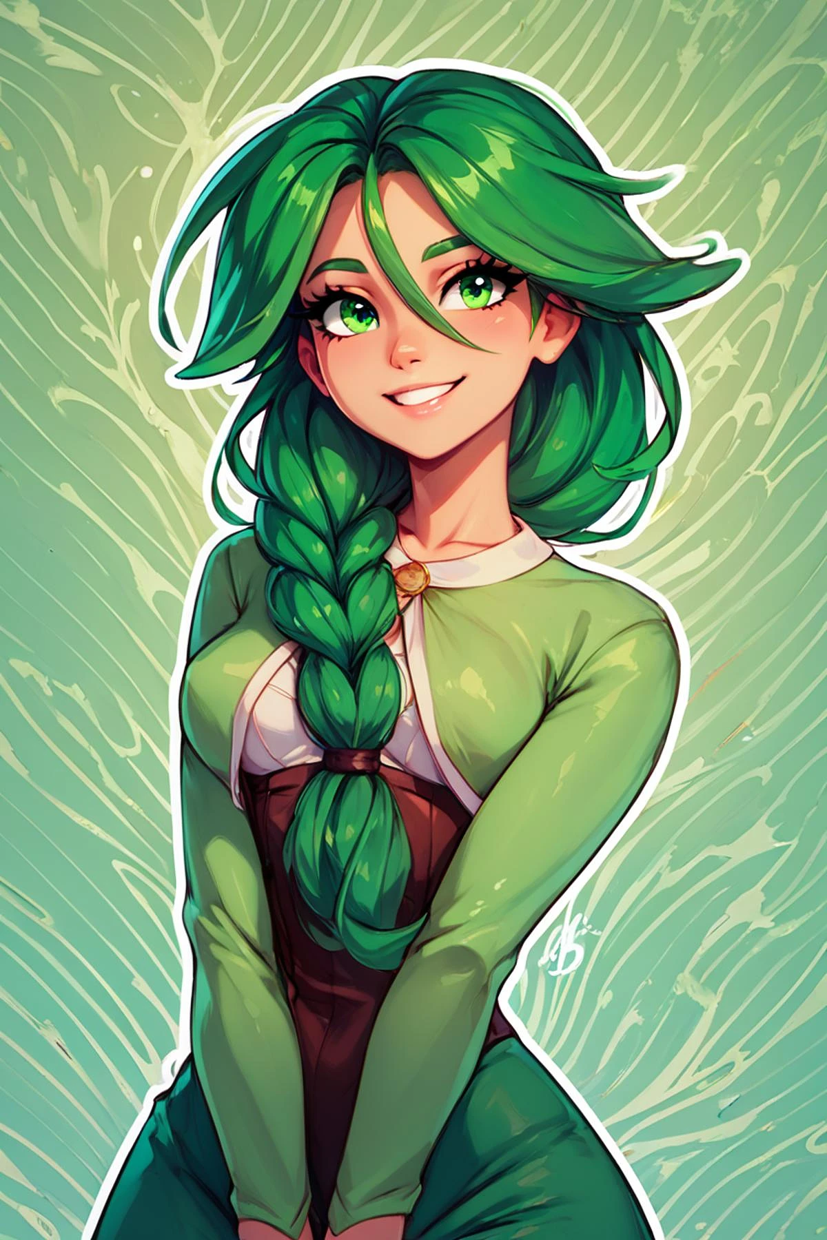 Featured image #6 for Cheryl: Eterna Forest's Healer | モミ (Pokemon) [Illustrious & Pony & SD1.5]