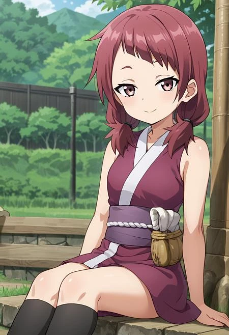 Featured image #1 for Shakuyako (Kunoichi Tsubaki) | シャクヤク(くノ一ツバキの胸の内)