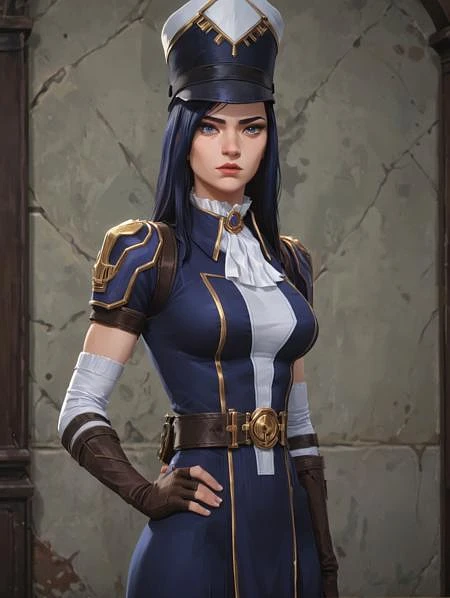 Featured image #4 for Caitlyn [League of Legends] (LoRA) - PONY
