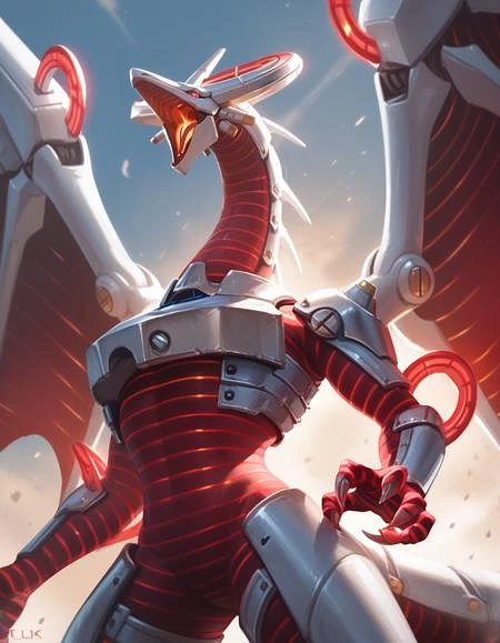 Featured image #3 for Yu-Gi-Oh! - Firewall Dragon (ファイアウォール・ドラゴン) PonyXL