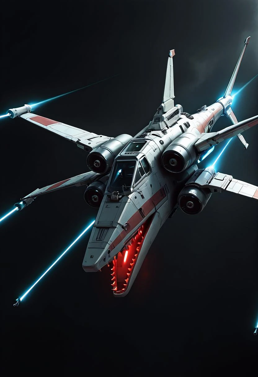 Featured image #1 for SharkWing: Carcharodon-Class Interceptor (Citron Scifi) [Illustrious]