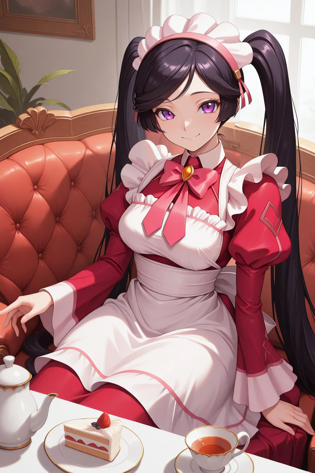 Featured image #4 for Sakuya Sumeragi/皇サクヤ (Code Geass: Rozé of the Recapture) SDXL LoRA | 4 Outfits [Illustrious]