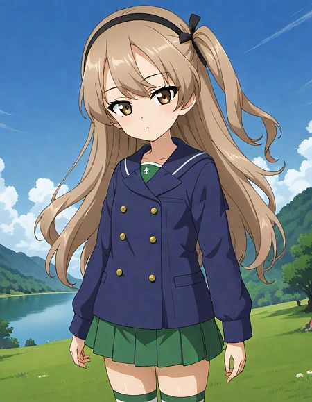Featured image #1 for ooarai winter school uniform (girls und panzer) / 大洗女子冬服 (ガールズアンドパンツァー)