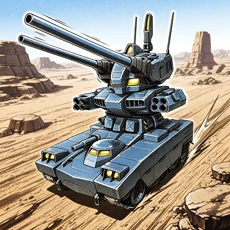 Featured image #4 for Mobile Suit Gundam RMV-1 ガンタンクⅡ [GUNTANK-II]