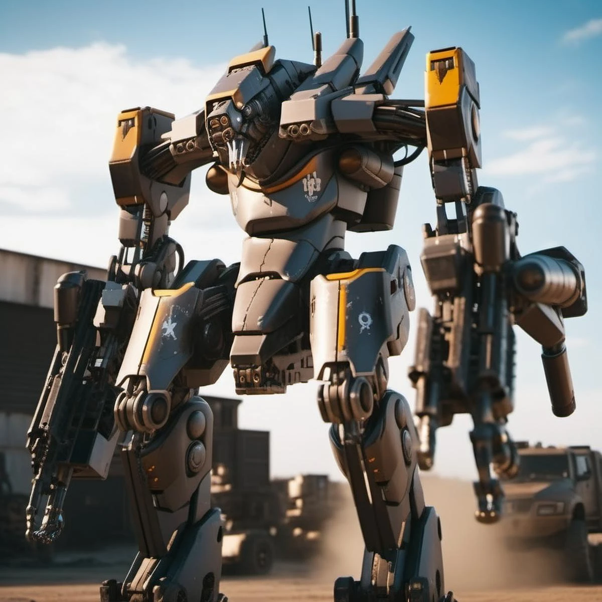Featured image #6 for Exosuit / Mech - District 9 - Flux1.D & SDXL
