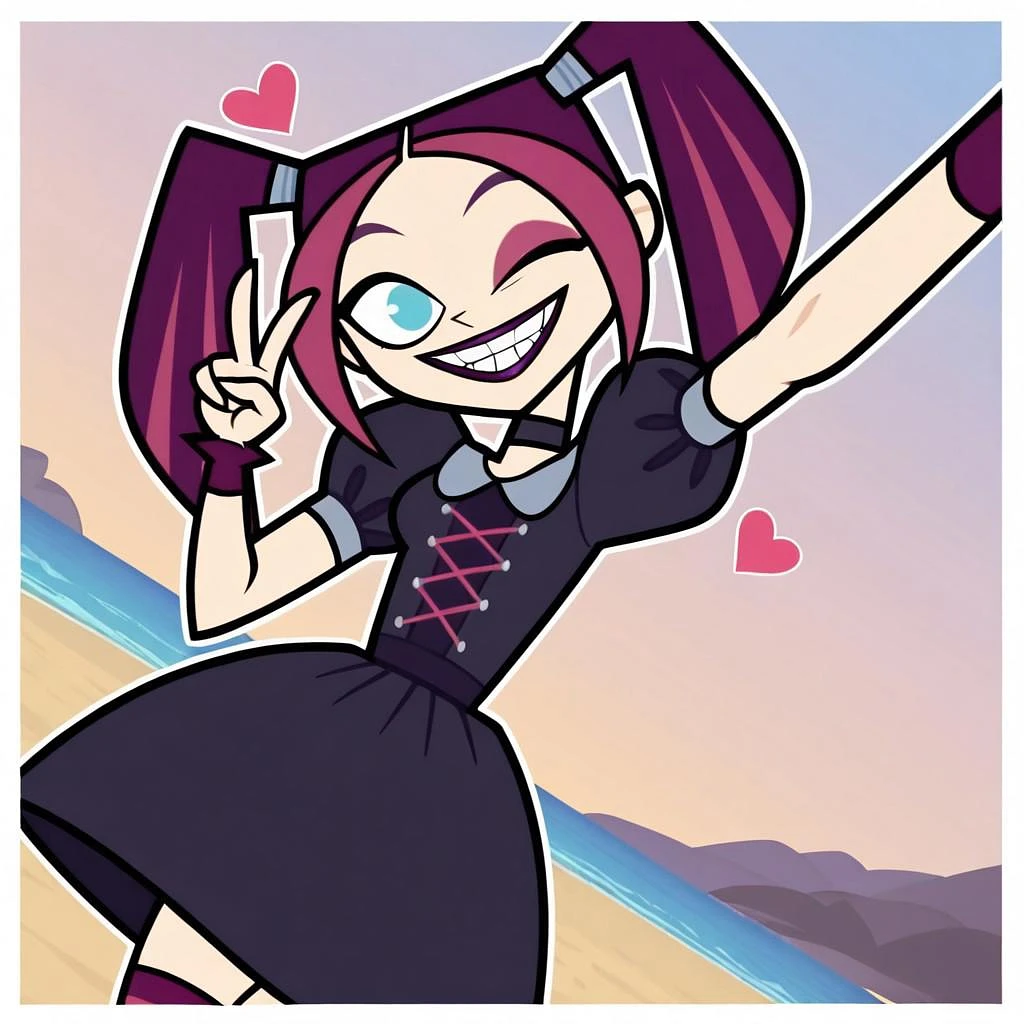 Featured image #3 for Lauren "Scary Girl" (Total Drama) | illustriousXL