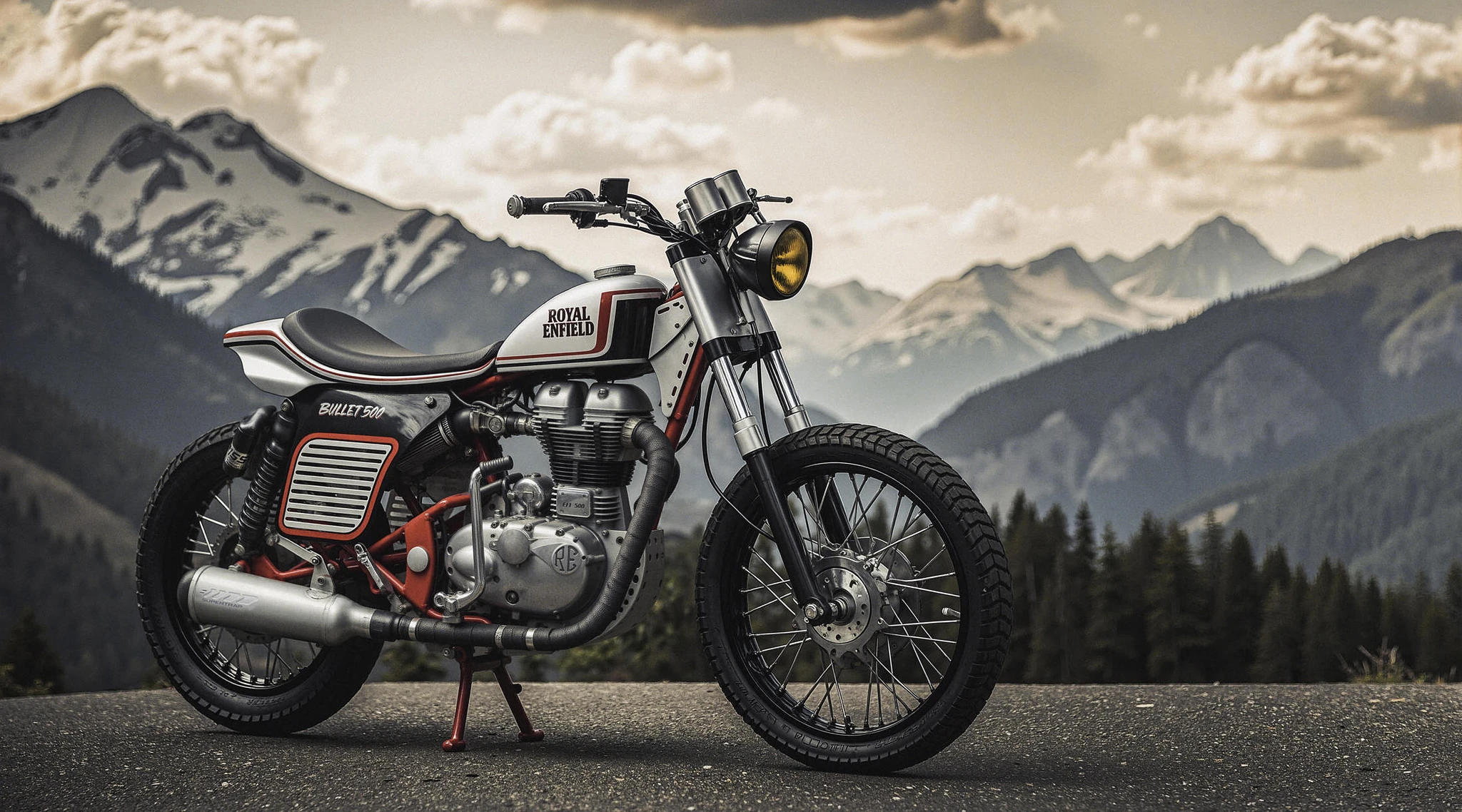 Featured image #1 for Royal Enfield Bullet 500 by FatboyDesign BKK [Flux]
