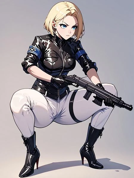 Featured image #5 for (Pony & 1.5) Datadyne Female Guard Uniform | Perfect Dark