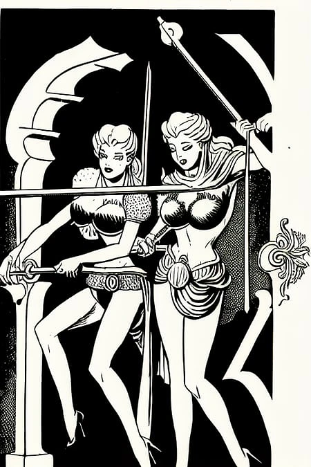 Featured image #1 for 1950s-VintBonSeBDSMArt V1.0 LoRa