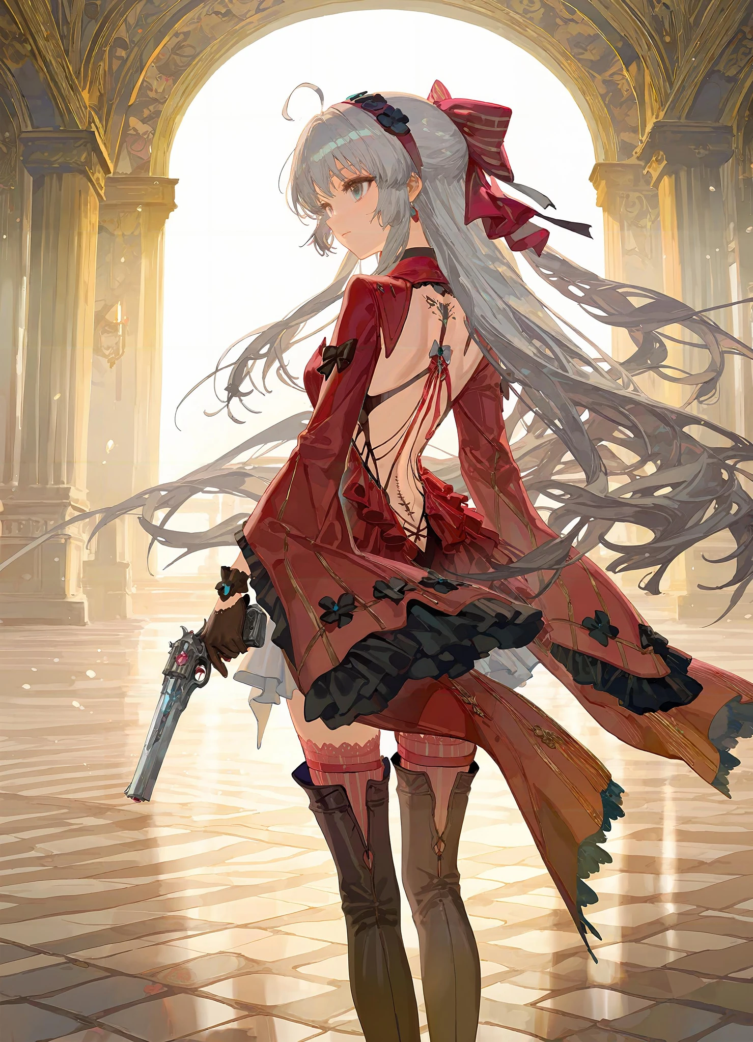 Featured image #2 for [IL & PONY & SD1.5] Wuthering Waves - Carlotta | 珂莱塔 3 in 1