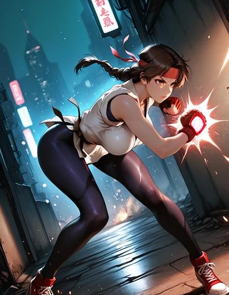 Featured image #1 for Yuri Sakazaki: King of Fighters (illustrious PonyXL)