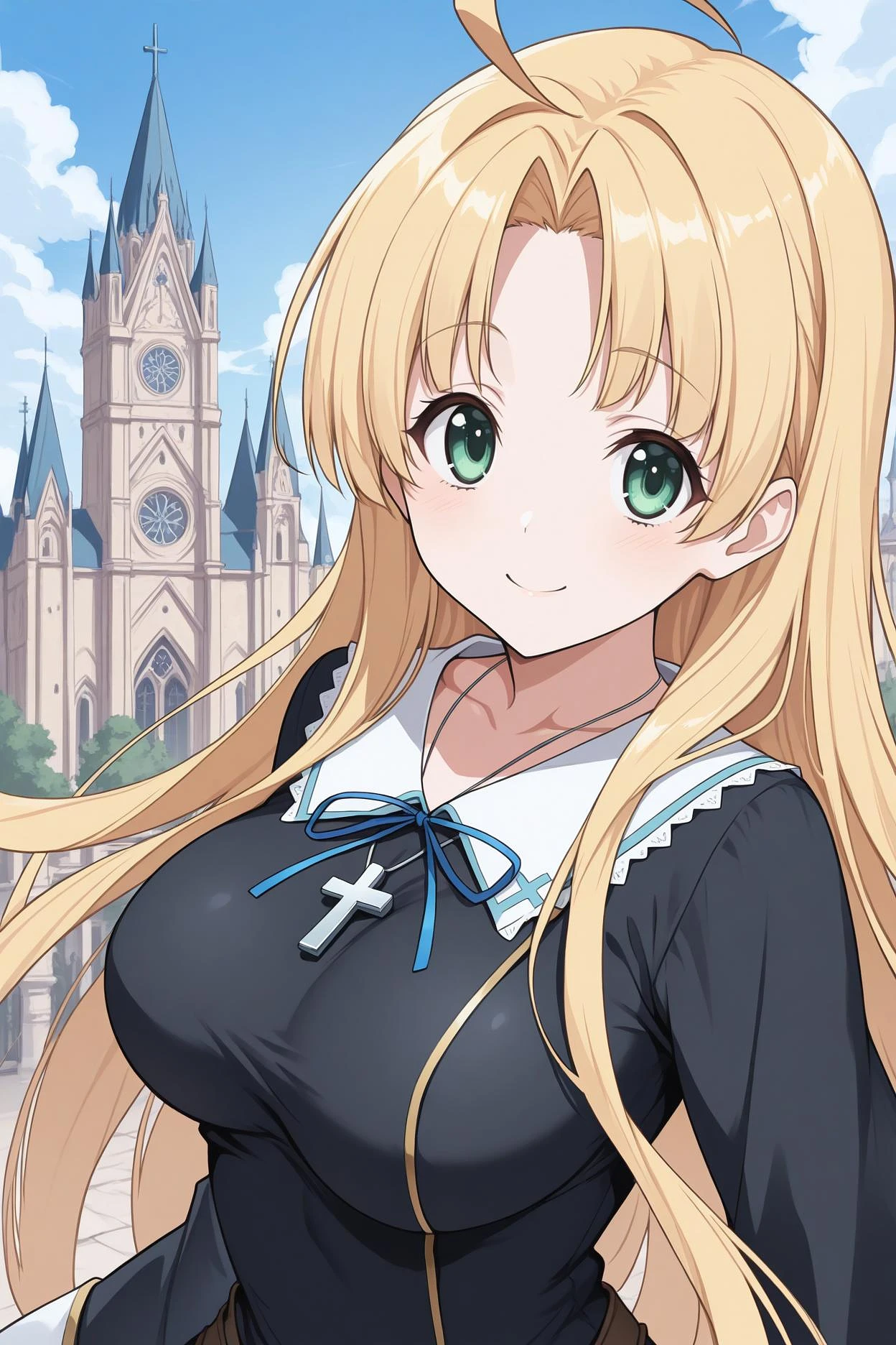 Featured image #2 for Asia Argento/アーシア・アルジェント (High School DxD) SDXL LoRA | 3 Outfits [Illustrious]