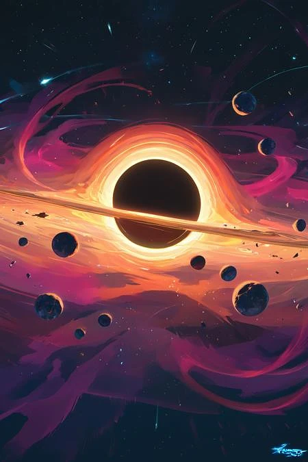 Featured image #1 for [LoRA] Black Hole (Pony)
