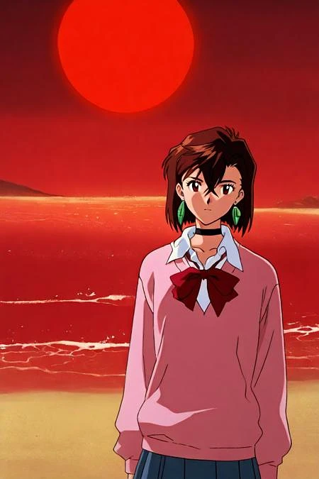 Featured image #2 for Neon Genesis Evangelion 1995 anime style illustriousXL