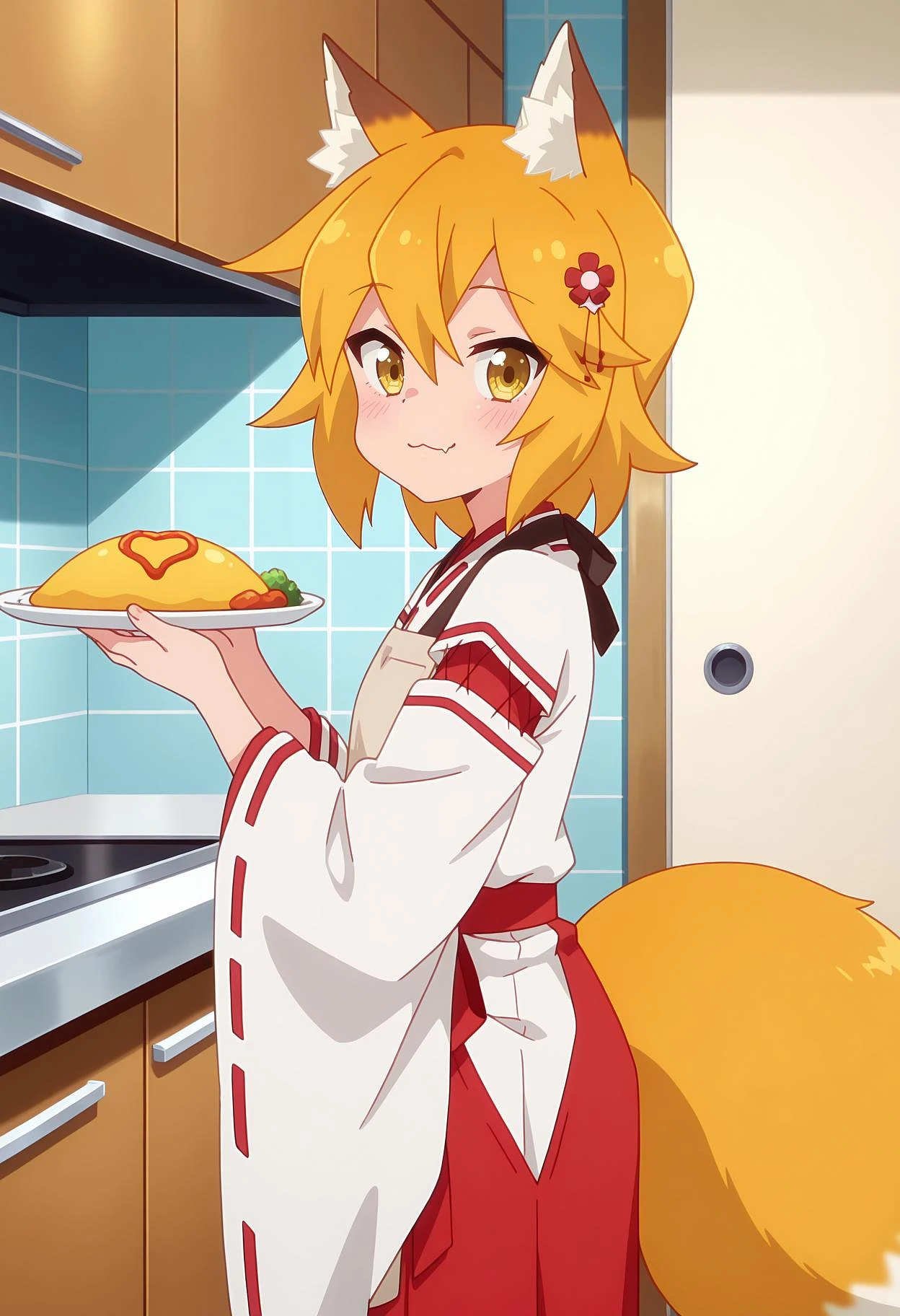 Featured image #4 for Senko [3 outfits] | Illustrious | Sewayaki Kitsune Senko-san