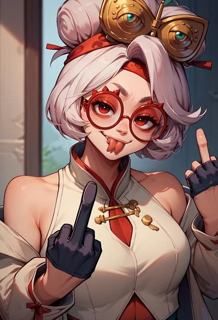 Featured image #4 for Forked Tongue | Concept LoRA XL