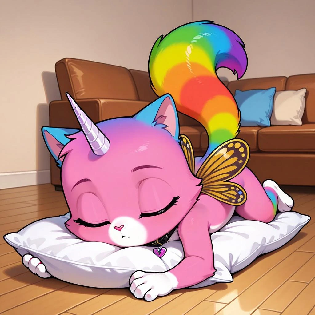 Featured image #1 for Felicity Cat - (Rainbow Butterfly Unicorn Kitty)