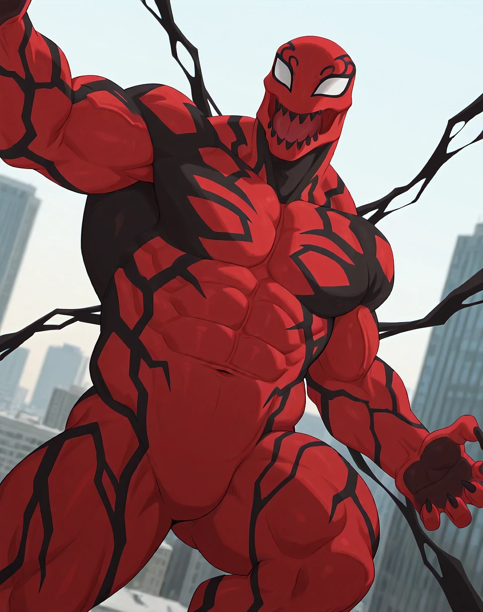Featured image #5 for Carnage Ultimate Spiderman Cartoon (Marvel Comics) (Illustrious) (AD)