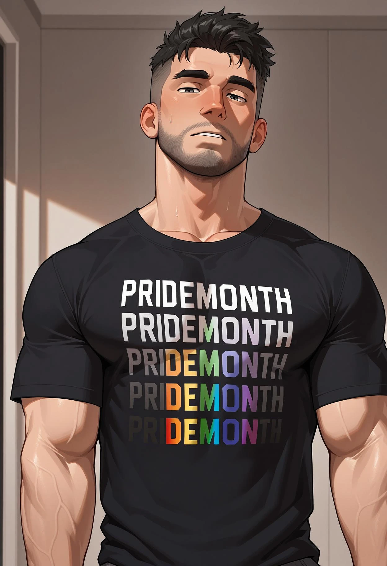 Featured image #1 for PriDEMONth Shirt  Meme | [ILXL]