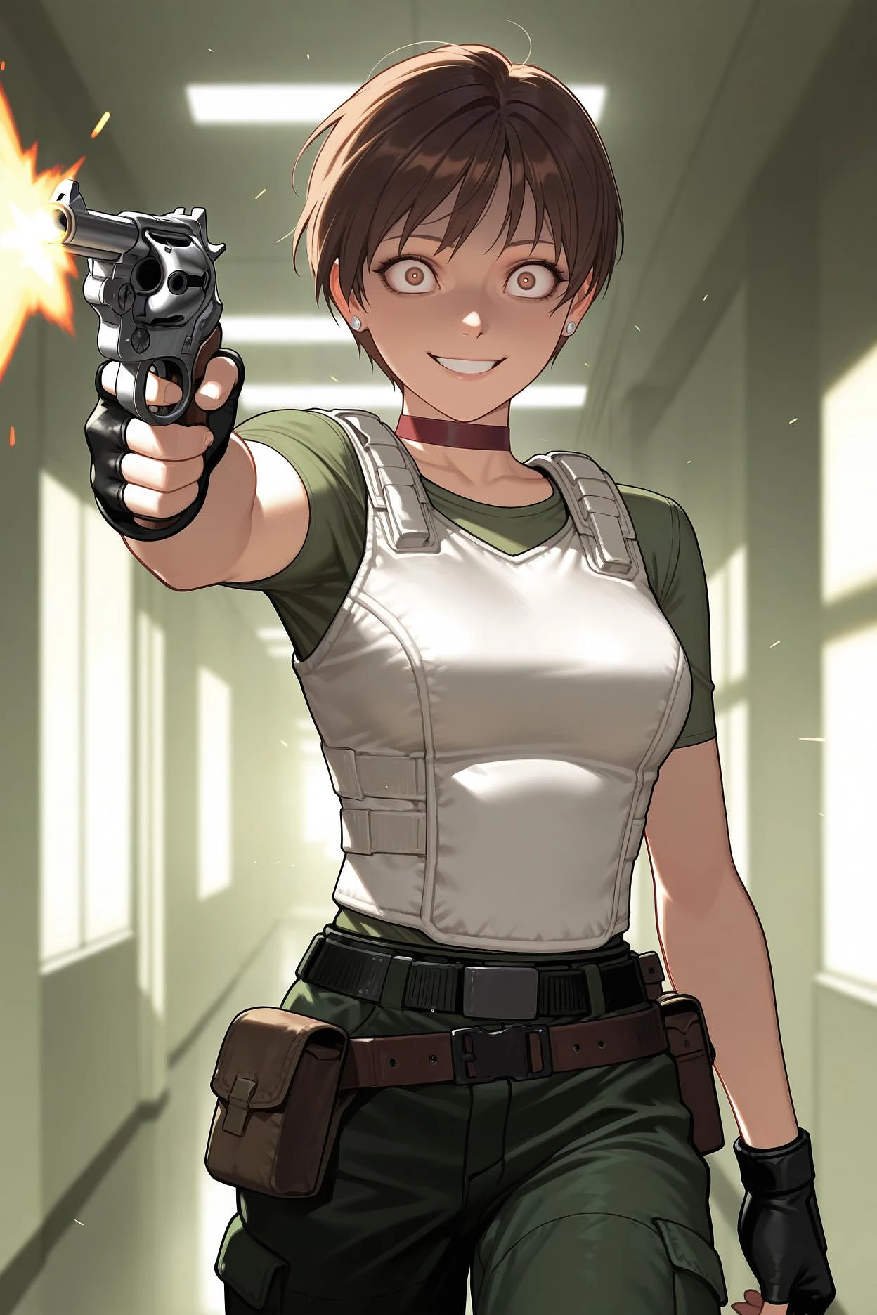 Featured image #4 for Rebecca Chambers/レベッカ・チェンバース (Resident Evil) SDXL LoRA [Illustrious]