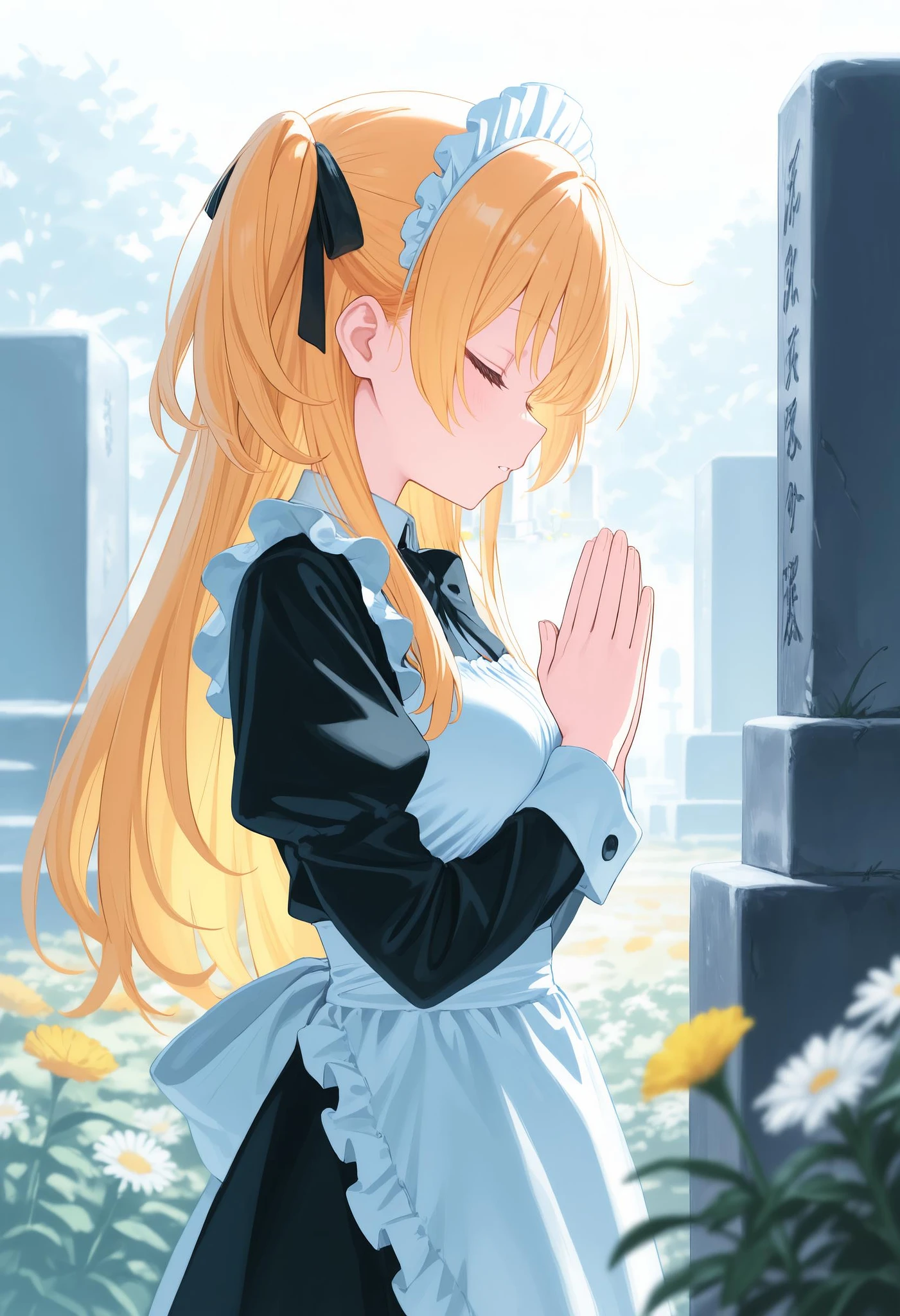 Featured image #4 for [Illust&XL] tombstone / お墓参り / お盆 / 墓石 / お寺